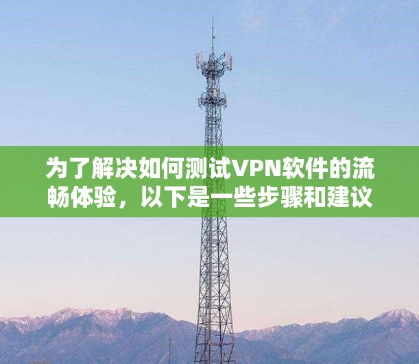 为了解决如何测试VPN软件的流畅体验，以下是一些步骤和建议