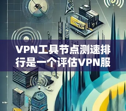 VPN工具节点测速排行是一个评估VPN服务器性能的重要指标，通常通过比较服务器的带宽速度、延迟、稳定性、资源占用、安全性能和扩展性等指标来衡量其性能。以下是一些常见的评价指标