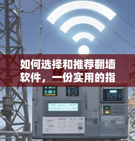 如何选择和推荐翻墙软件，一份实用的指南