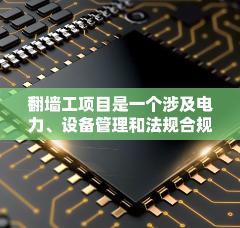 翻墙工项目是一个涉及电力、设备管理和法规合规的复杂工程，以下是对该项目的详细分析和实施建议