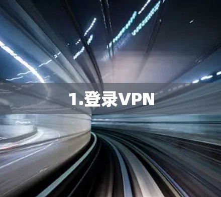 1.登录VPN