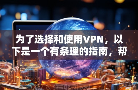为了选择和使用VPN，以下是一个有条理的指南，帮助您更好地规划和实施