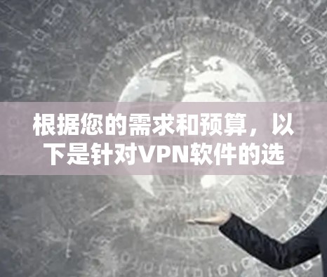 根据您的需求和预算，以下是针对VPN软件的选择建议