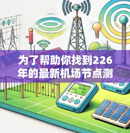 为了帮助你找到226年的最新机场节点测速工具，以下是一些推荐，涵盖多种功能和用途