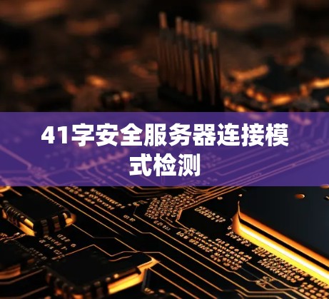 41字安全服务器连接模式检测
