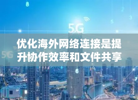 优化海外网络连接是提升协作效率和文件共享体验的重要步骤。以下是一个系统化的指南,帮助您一步步优化 优化海外网络连接是提升协作效率和文件共享体验的重要步骤。以下是一个系统化的指南,帮助您一步步优化