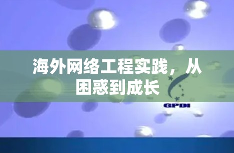 海外网络工程实践，从困惑到成长