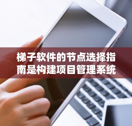 梯子软件的节点选择指南是构建项目管理系统的关键部分，帮助用户正确设置节点以优化项目流程。以下是对节点选择指南的详细说明